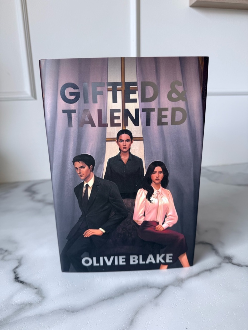 Gifted & Talented by Olivie Blake Owlcrate Special Edition Book